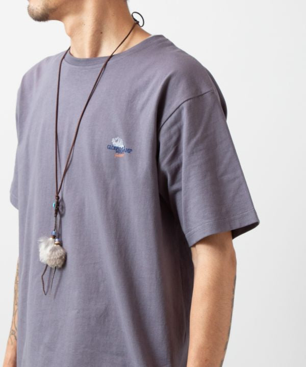 Ogawa×grn×Amina Calavera Camp T-Shirt Tops by AMINA - Ametsuchi