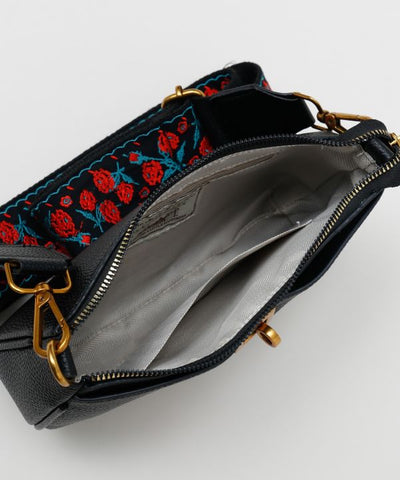 Floral Motif Shoulder Bag Bags & Purses by 欧州航路 - Ametsuchi