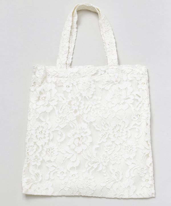 Floral Lace Tote Bag by 欧州航路 - Ametsuchi