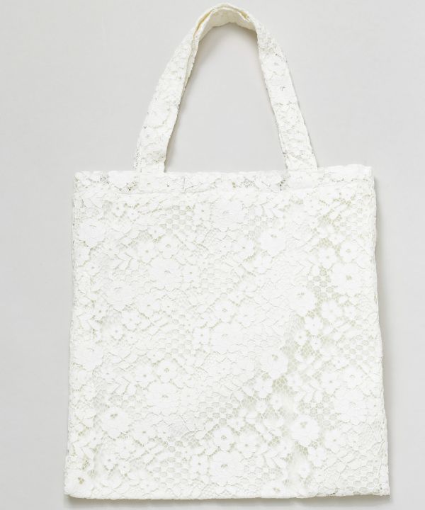 Floral Lace Tote Bag by 欧州航路 - Ametsuchi