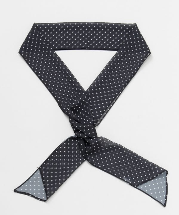 Floral Ribbon Slim Scarf