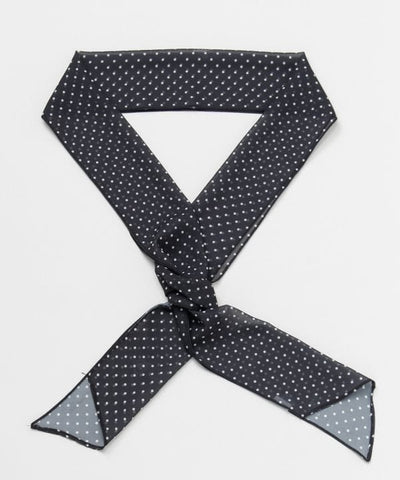 Floral Ribbon Slim Scarf