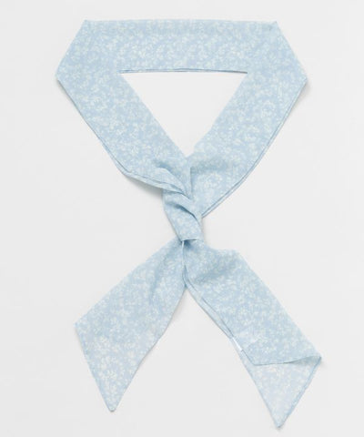Floral Ribbon Slim Scarf