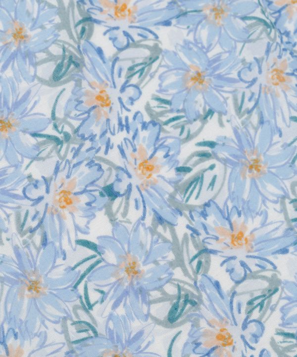 Soft Textured Floral Scarf