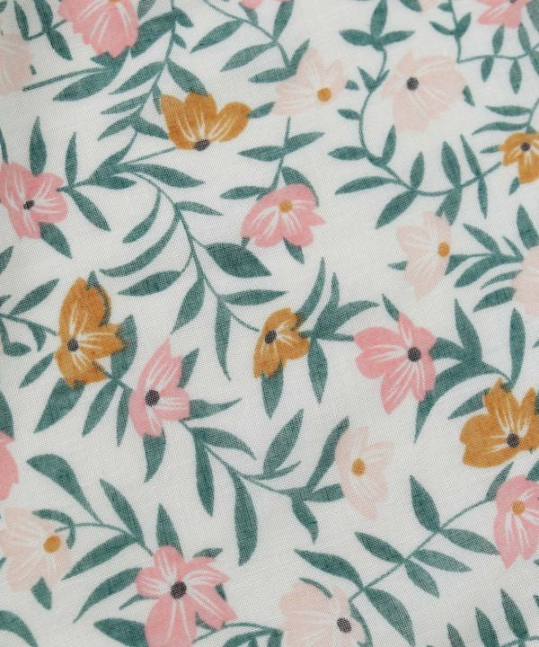 Soft Textured Floral Scarf