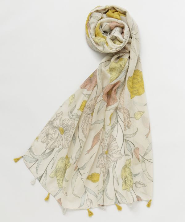 Soft Textured Spring Scarf
