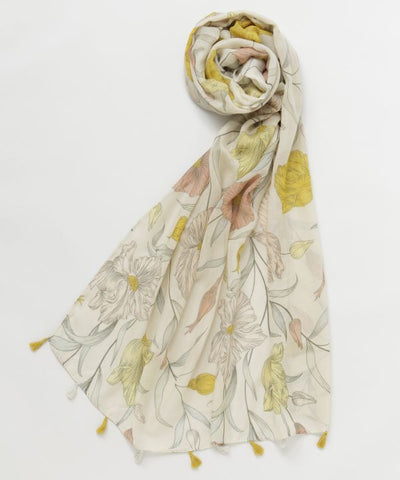 Soft Textured Spring Scarf