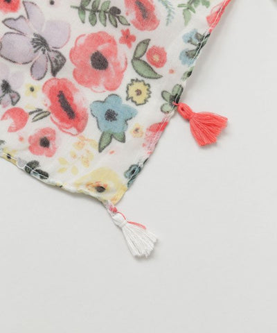 Floral Large Scarf Scarves by 欧州航路 - Ametsuchi