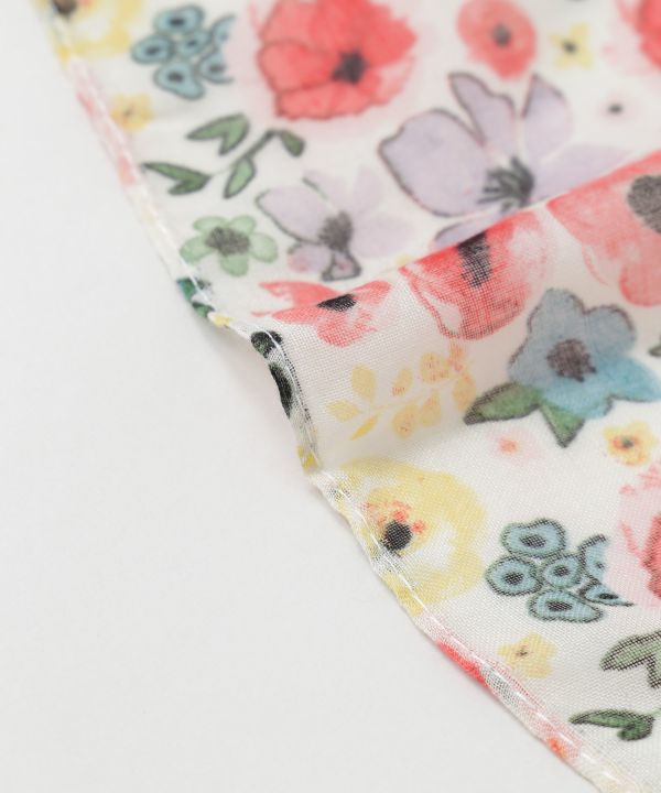 Floral Large Scarf Scarves by 欧州航路 - Ametsuchi