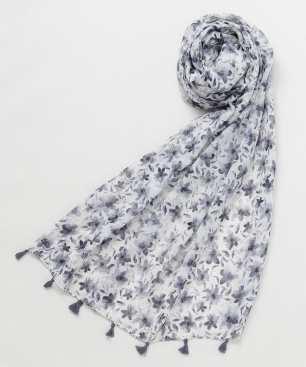 Floral Large Scarf Scarves by 欧州航路 - Ametsuchi