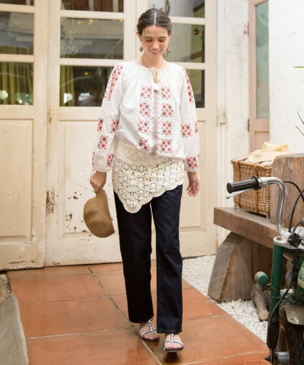 Crochet Triangle Scarf