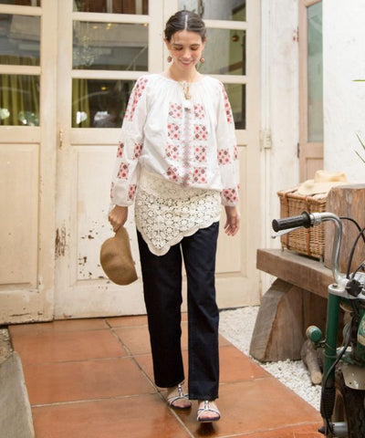 Crochet Triangle Scarf