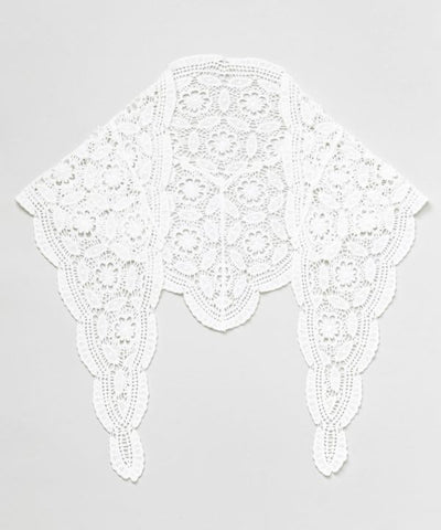 Crochet Triangle Scarf