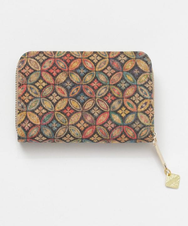 Retro Graphic Cork Wallet