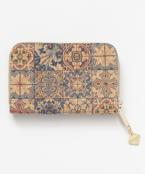 Retro Graphic Cork Wallet