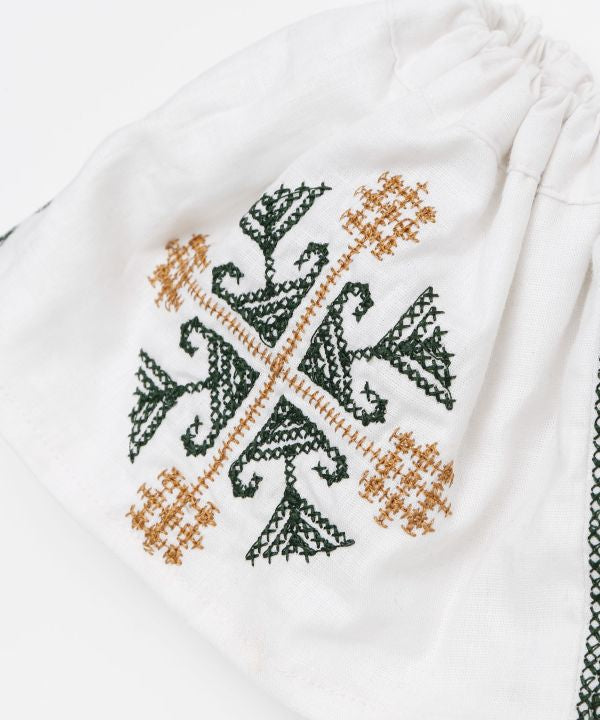 Embroidered Scrunchie