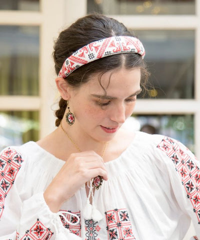 Embroidered Headband