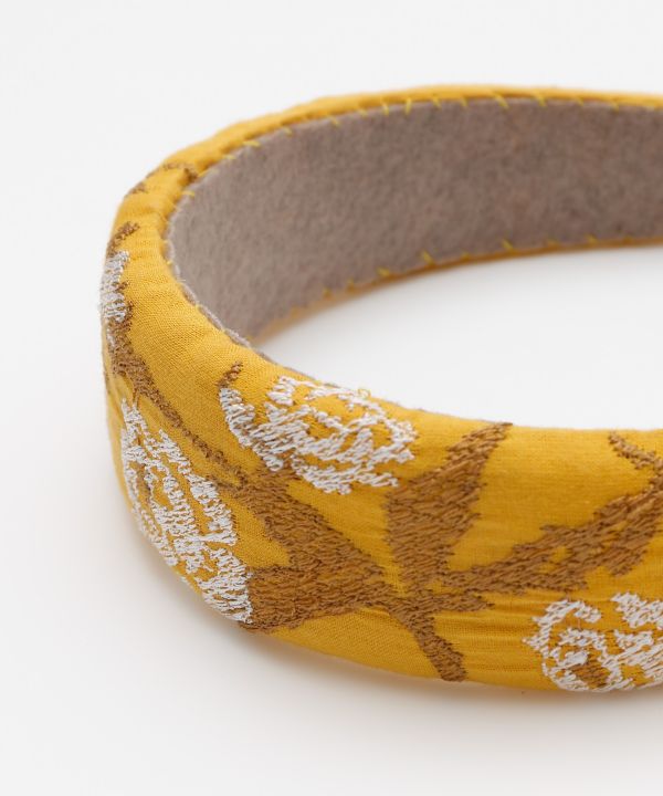 Floral Embroidery Headband