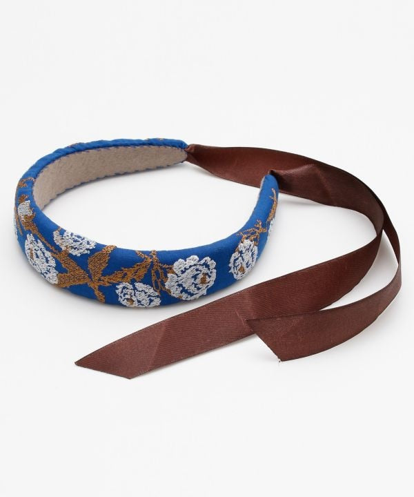 Floral Embroidery Headband