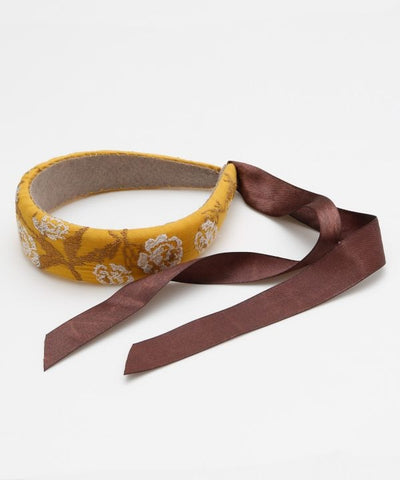 Floral Embroidery Headband