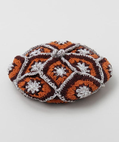 Handmade Knit Beret by AMINA - Ametsuchi