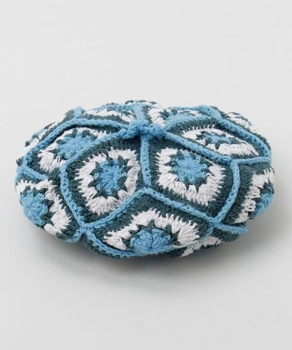 Handmade Knit Beret by AMINA - Ametsuchi