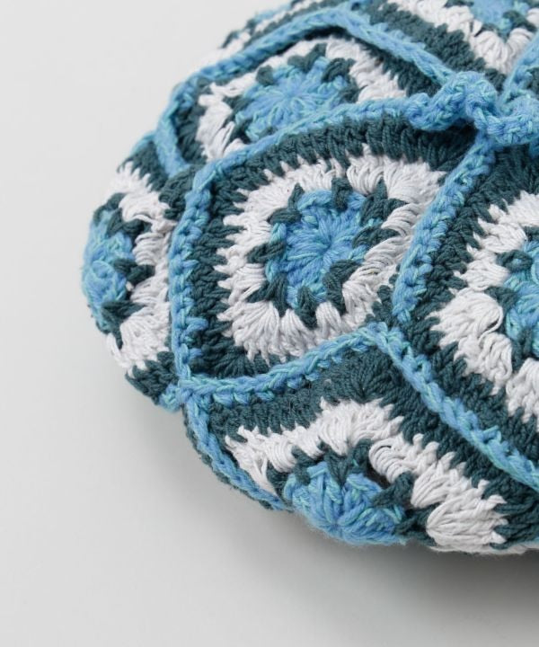 Handmade Knit Beret by AMINA - Ametsuchi