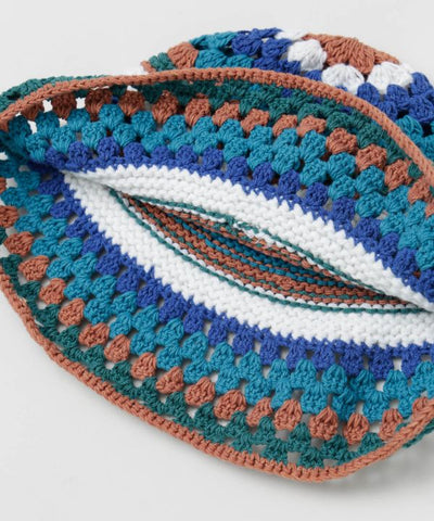 Cotton Hand Knit Hat Caps & Hats by AMINA - Ametsuchi
