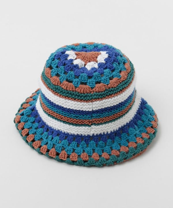 Cotton Hand Knit Hat Caps & Hats by AMINA - Ametsuchi