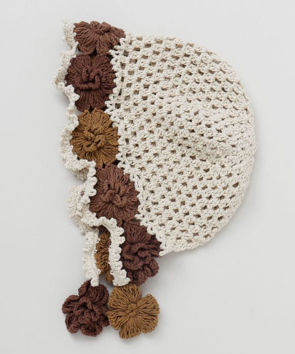 Cotton Hand Knit Hat Caps & Hats by AMINA - Ametsuchi