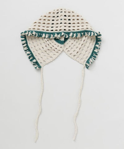 Cotton Hand Knit Hat Caps & Hats by AMINA - Ametsuchi