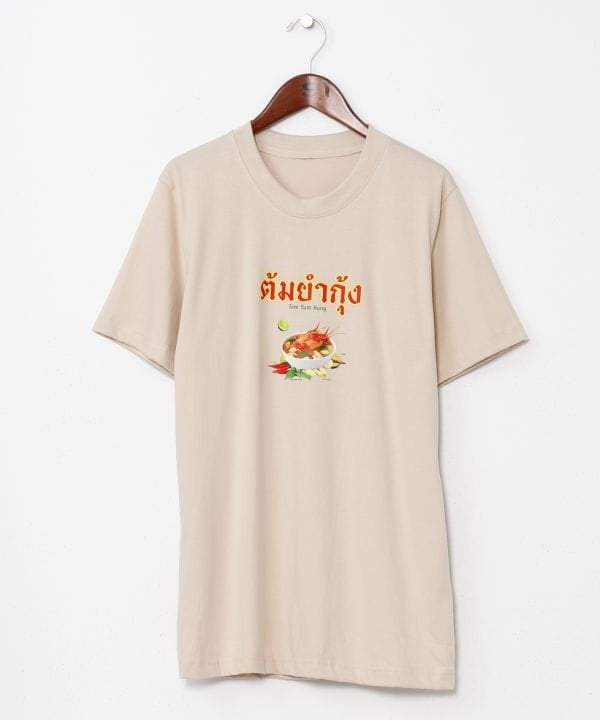 Tom Yum Print T-Shirt by AMINA - Ametsuchi