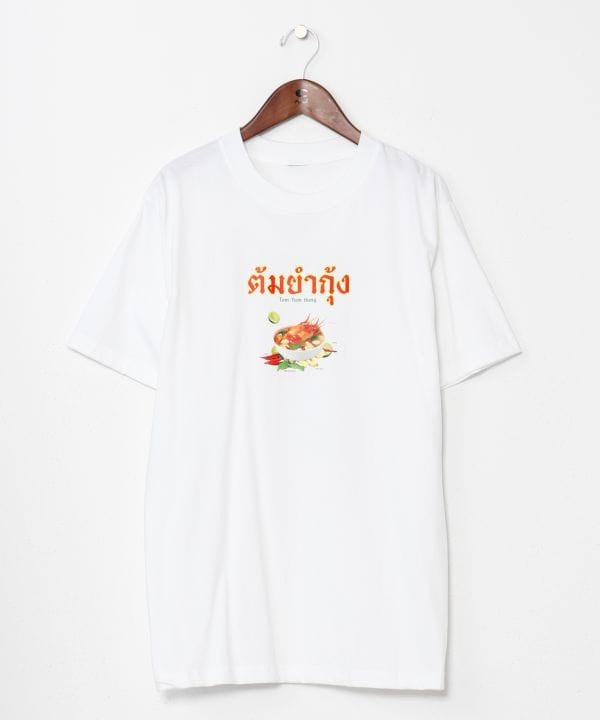 Tom Yum Print T-Shirt by AMINA - Ametsuchi