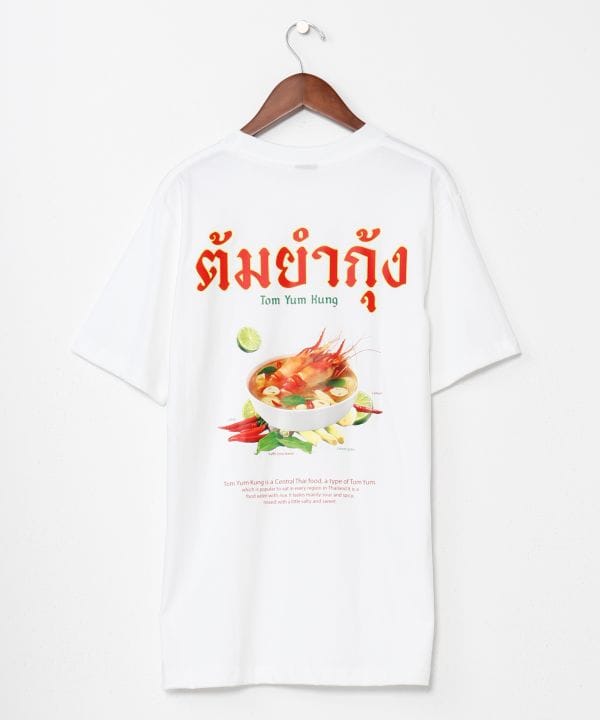 Tom Yum Print T-Shirt by AMINA - Ametsuchi