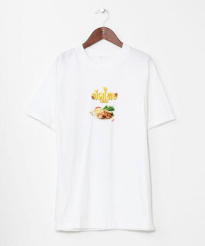 Pad Thai Print T-Shirt von AMINA - Ametsuchi