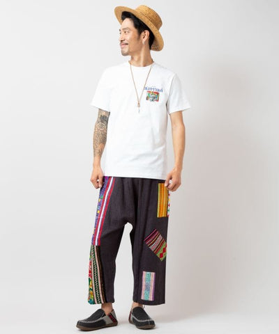 Songkran Festival Print T-Shirt by AMINA - Ametsuchi