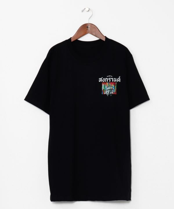 Songkran Festival Print T-Shirt by AMINA - Ametsuchi