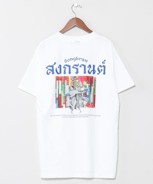 Songkran Festival Print T-Shirt by AMINA - Ametsuchi