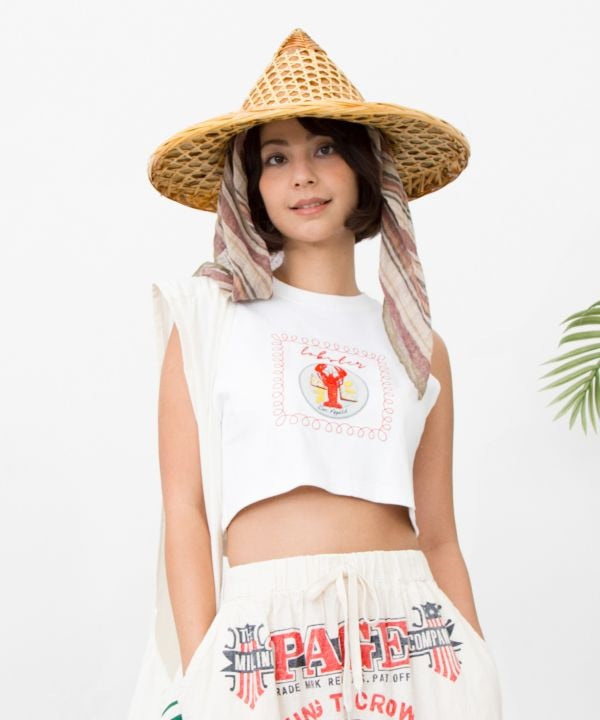 食物图案背心 AMINA - Ametsuchi