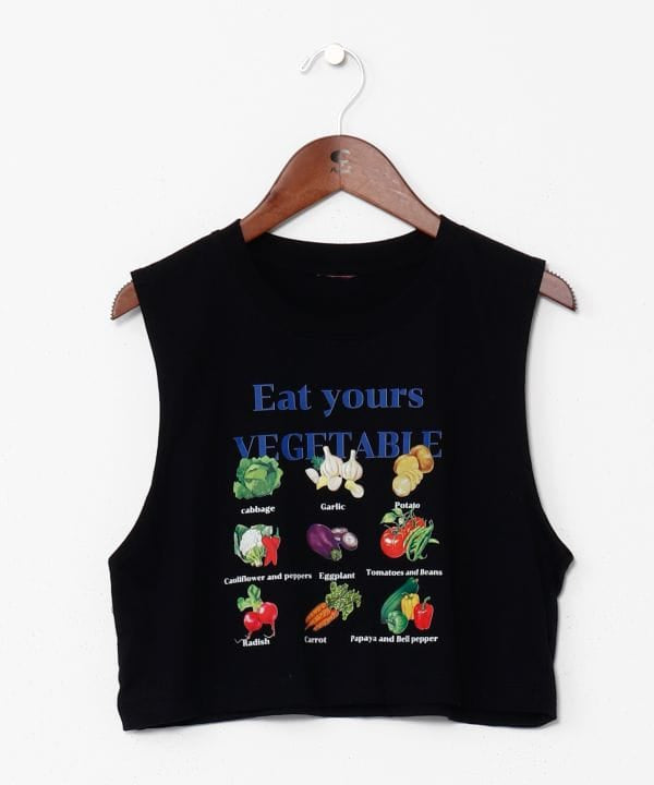 Food Motif Tank Top