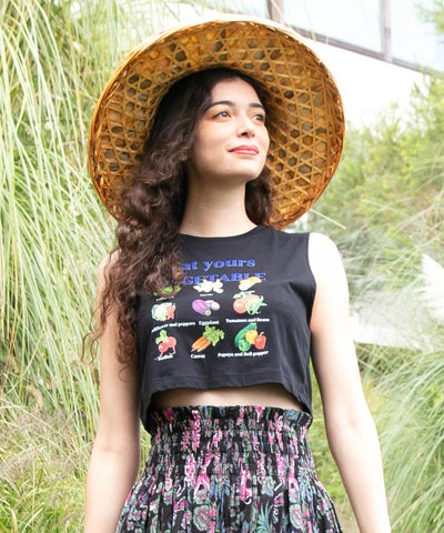 食物图案背心 AMINA - Ametsuchi