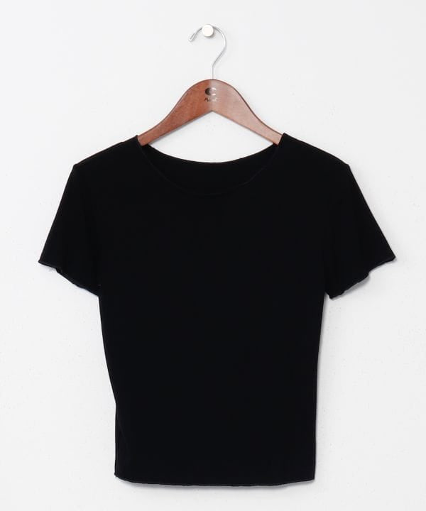 Camiseta básica elástica de rayón de AMINA - Ametsuchi