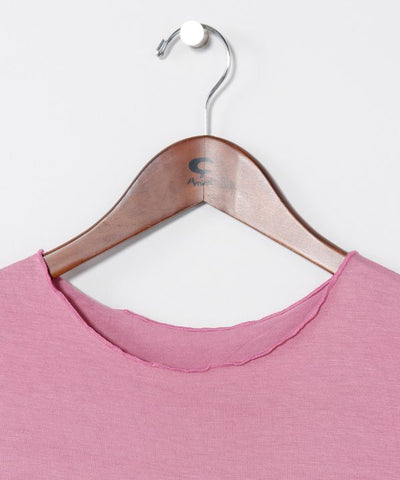Camiseta básica elástica de rayón de AMINA - Ametsuchi