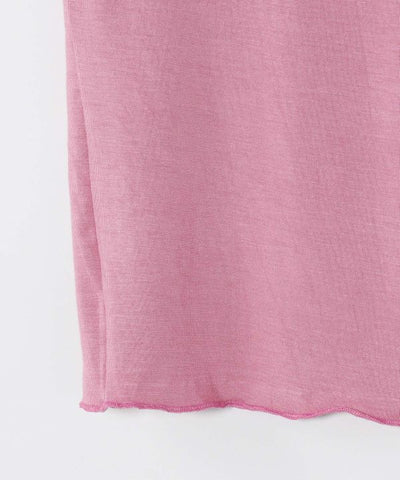 Camiseta básica elástica de rayón de AMINA - Ametsuchi