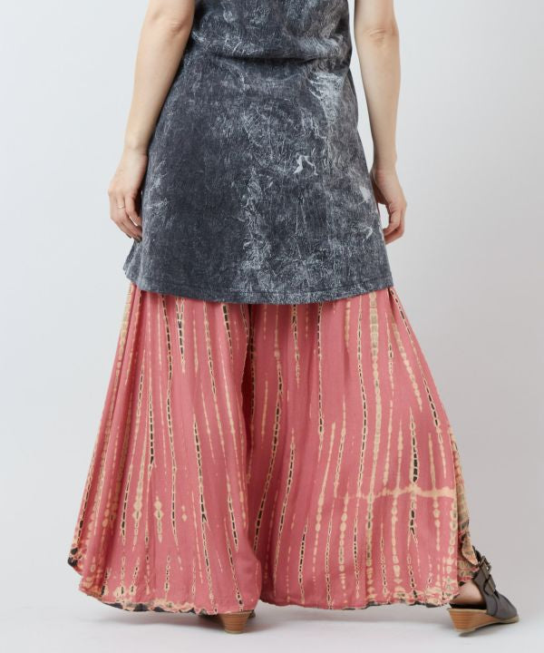 Tie Dye Rayon Pants by AMINA - Ametsuchi