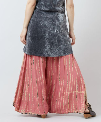 Tie Dye Rayon Pants by AMINA - Ametsuchi