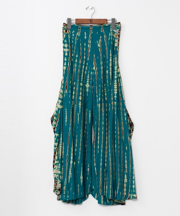 Tie Dye Rayon Pants by AMINA - Ametsuchi