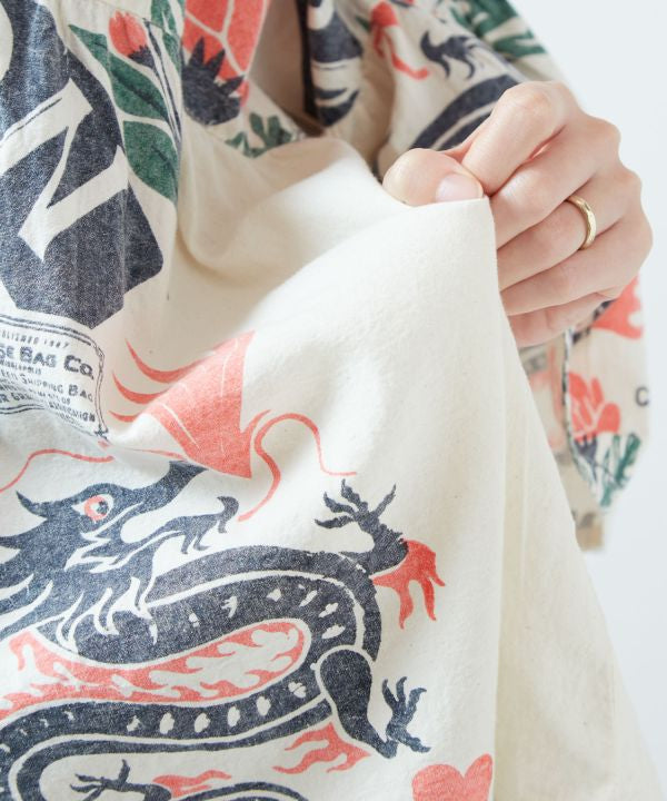 Ad Inspired Graphic Sailor Collar Top by AMINA - Ametsuchi