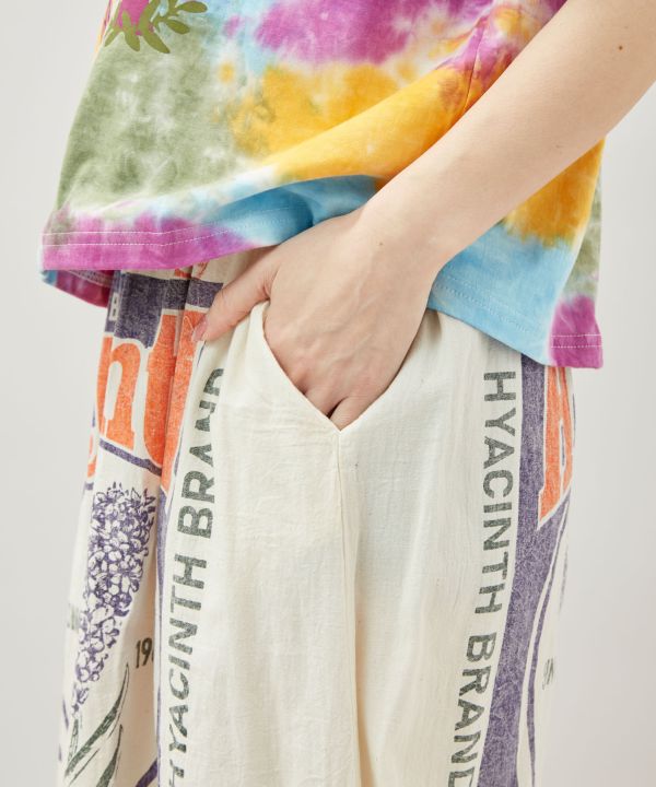 Ad Inspired Graphic Long Skirt by AMINA - Ametsuchi