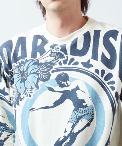 Advertisement Print Men’s Sweat Pullover